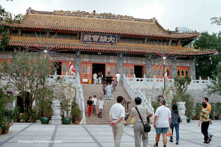 Der innere Hof des Klosters