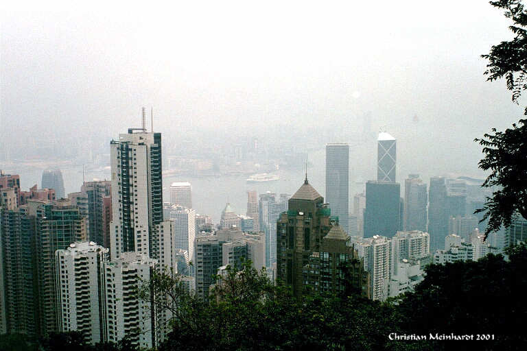 Blick vom Peak bei Tag