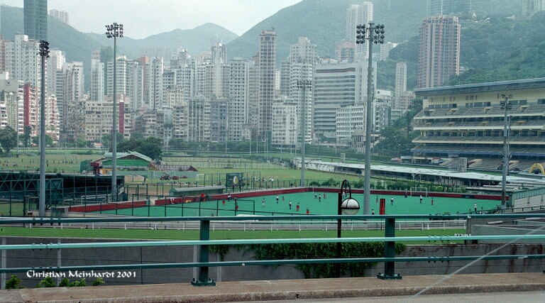 Rennbahn und Sportpl�tze